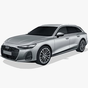 3D Audi A6 Avant 2026