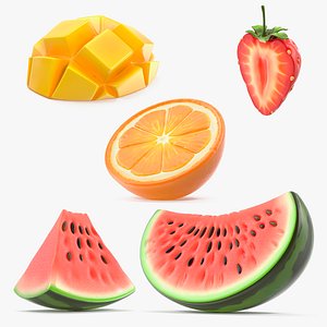 3D model Cartoon Slices Collection 3