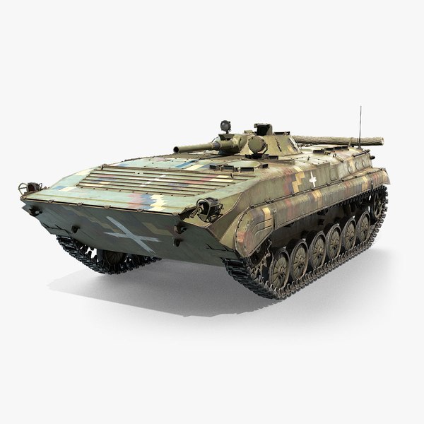 3D BMP-1 IFV Game Ready model