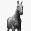 Horse Realistic VFX e Game Ready Model
