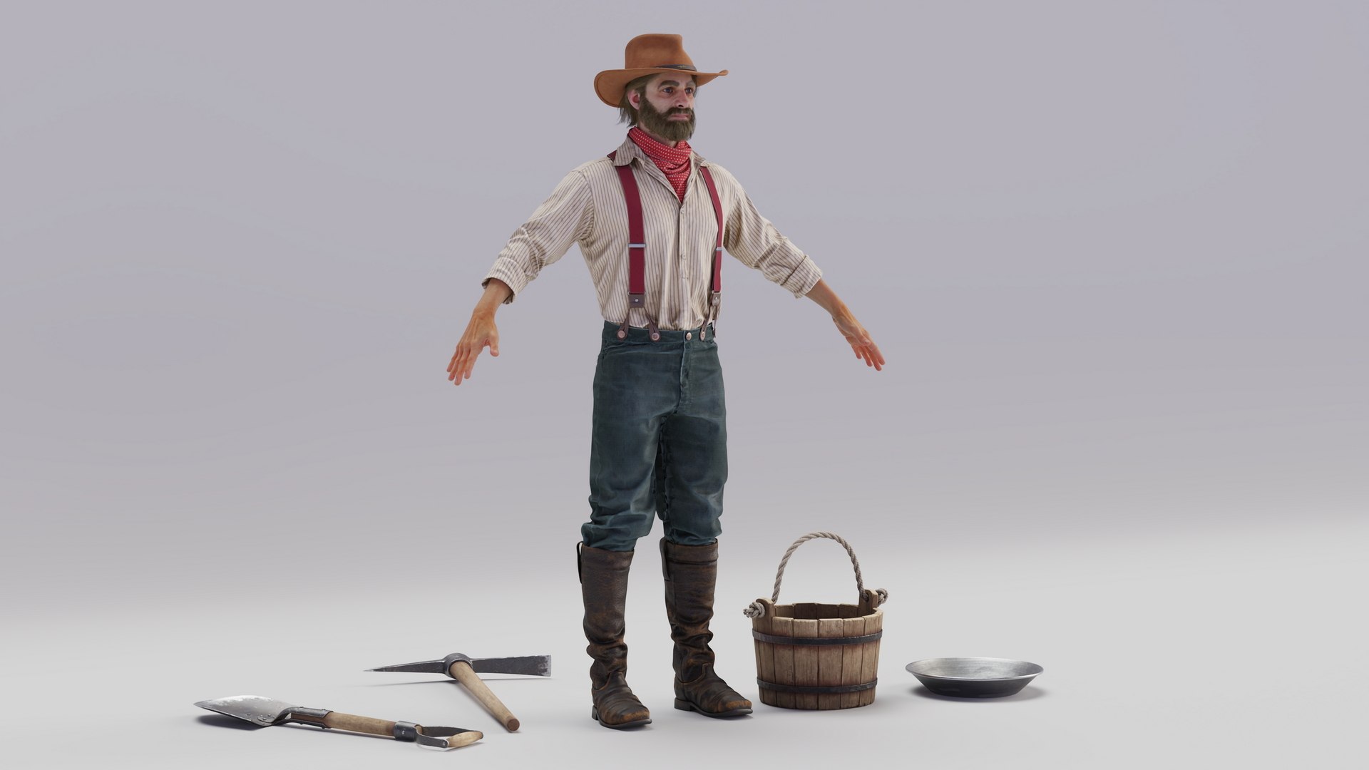 Wild West Prospector with Tools 3D https://p.turbosquid.com/ts-thumb/Wp/FaSgPE/3G/wild_west_prospector_with_tools_005/jpg/1731438256/1920x1080/fit_q87/5eb2c0d5e81493f18ca1965869349223c5538430/wild_west_prospector_with_tools_005.jpg