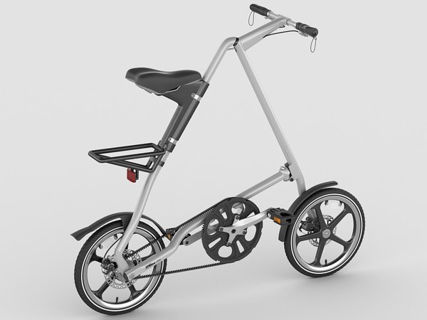 strida lt bike 3d model