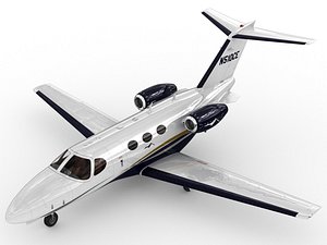 3d c4d cessna 510 citation mustang