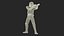 Star Wars Shadow Trooper with Blaster Shooting Pose 3D