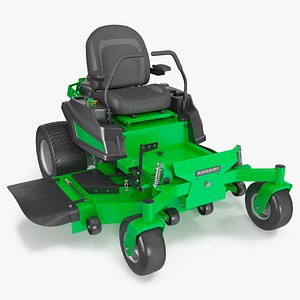 Zero Turn Lawn Mower Ride On Green