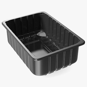 3D Disposable Food Container without Lid 21x15cm