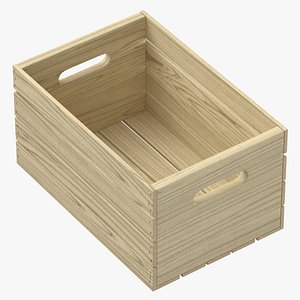 Wooden Crate Clean and Dirty