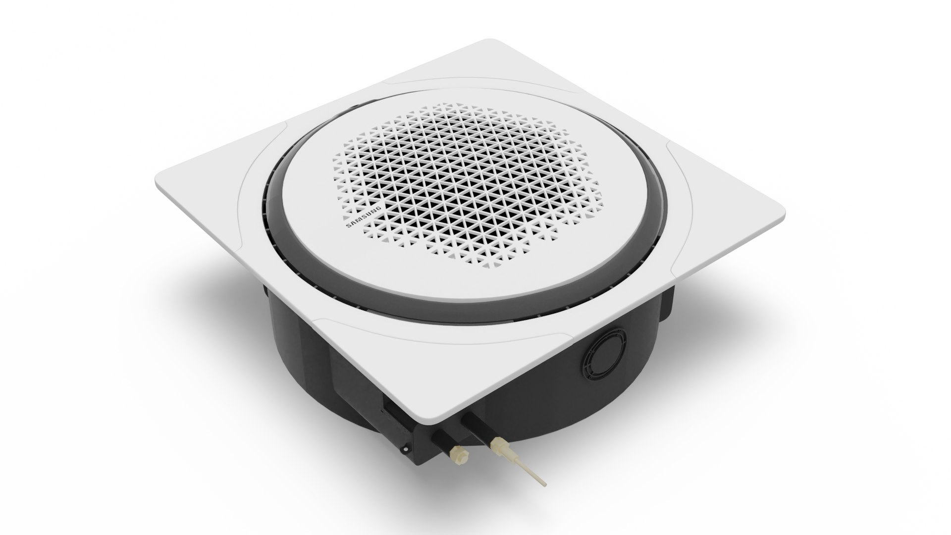 Samsung Cassette Air Conditioner White 3D model preview