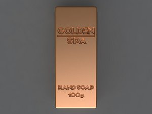 3D gold mold hand