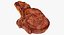 Smoked Bone In Ribeye Steak 3D Model