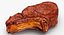 Smoked Bone In Ribeye Steak 3D Model