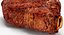 Smoked Bone In Ribeye Steak 3D Model