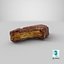 Smoked Bone In Ribeye Steak 3D Model