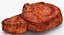 Smoked Bone In Ribeye Steak 3D Model