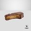 Smoked Bone In Ribeye Steak 3D Model