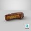 Smoked Bone In Ribeye Steak 3D Model