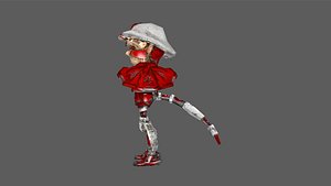 Thai ghost character design