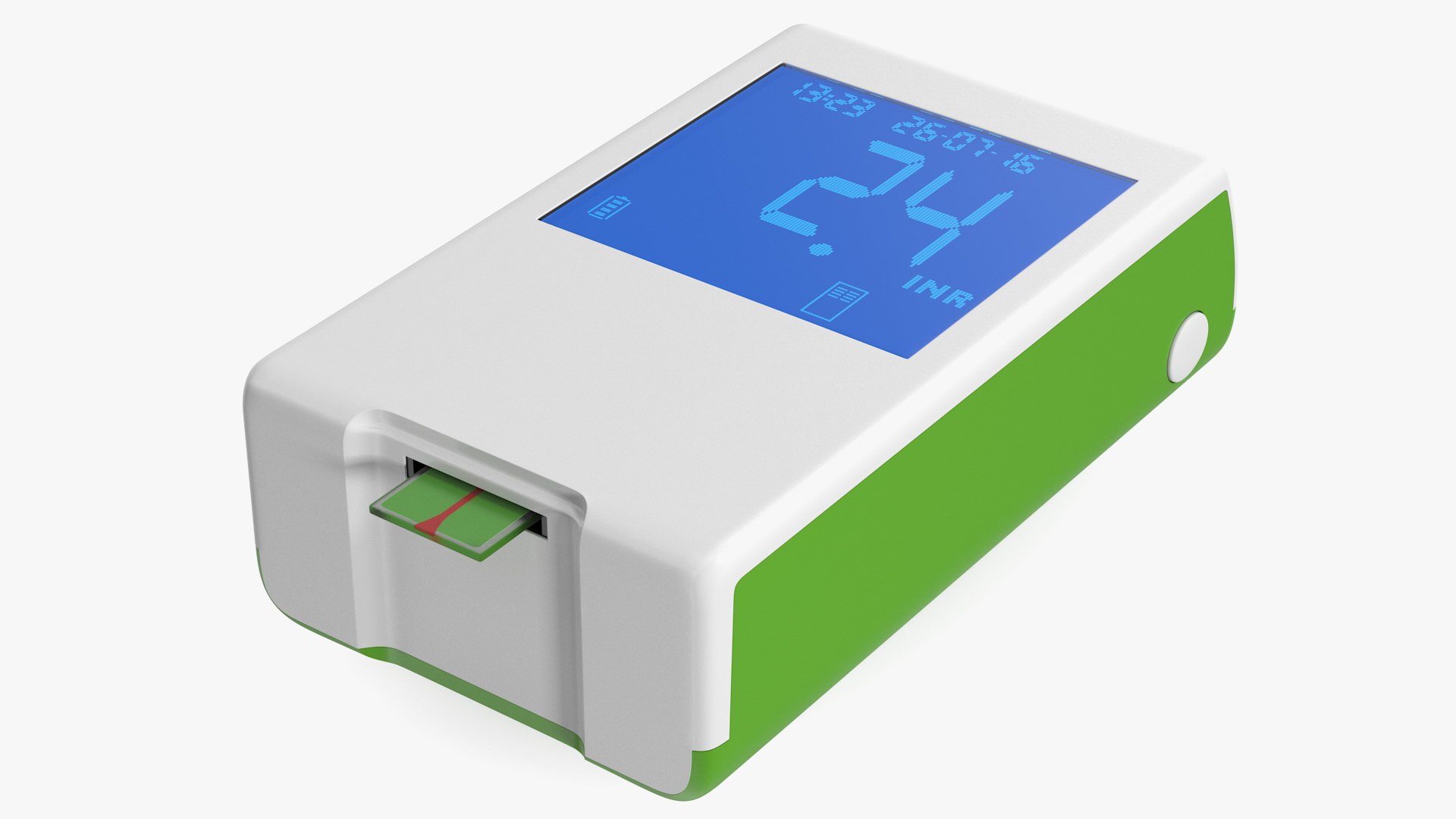 Semi Automatic Handheld Coagulometer 3D model preview