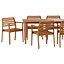 Palmar Rect Outdoor Dining Set