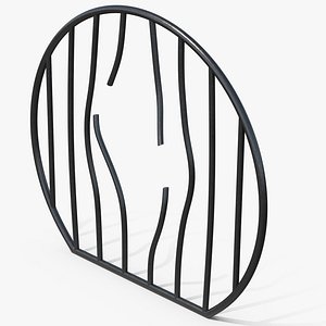 3D model Broken Gates