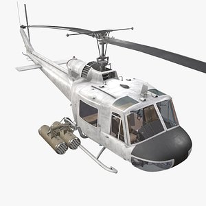 Bell UH-1C Iroquois Blank Livery Static model