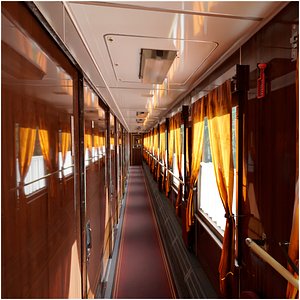 3D Ammendorf Train Interior
