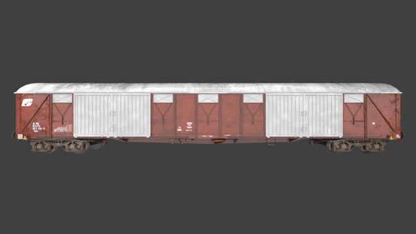 Vagões Gabs Italianos Modelo 3D - TurboSquid 2230597