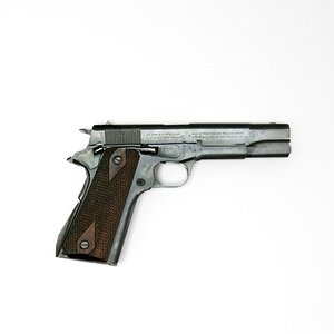 3d model colt 1911