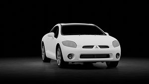 Mitsubishi Eclipse GT 2006 3D model