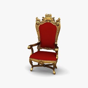 3D Royal Throne