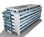 3ds modern office building