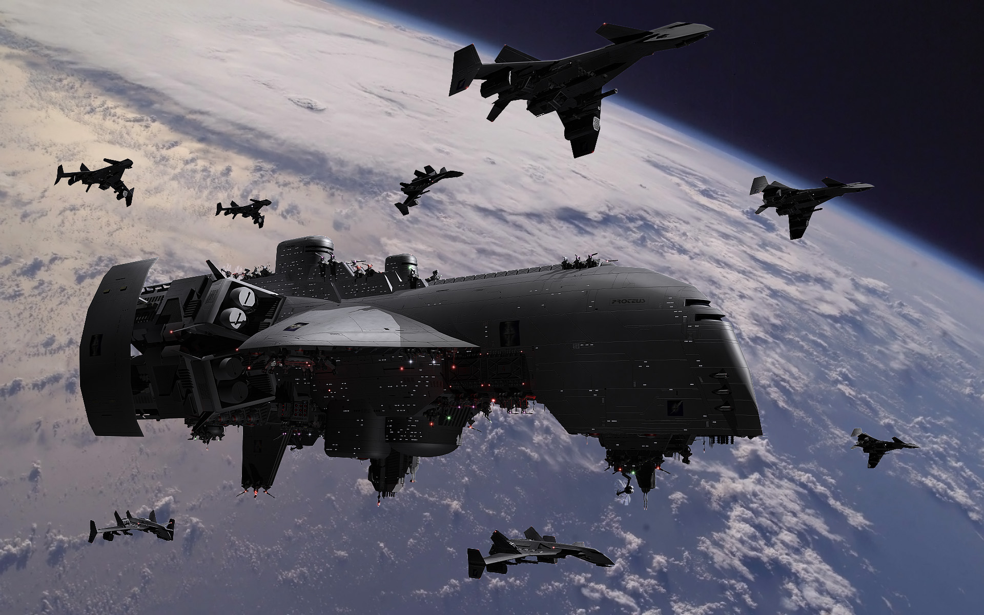 Proteus cruiser 3D - TurboSquid 1231161
