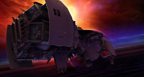 Proteus cruiser 3D - TurboSquid 1231161