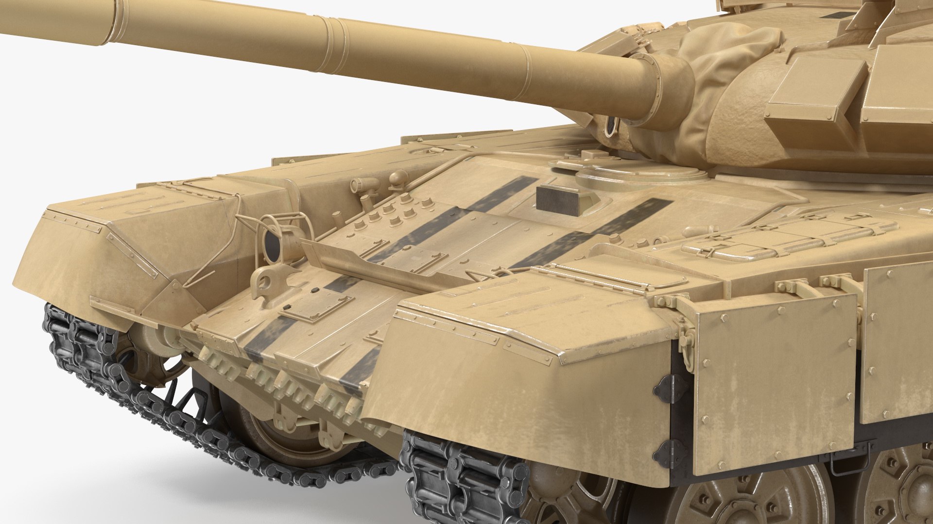Russian Tank T-72B3 Sand Color Rigged 3D model - TurboSquid 2175118