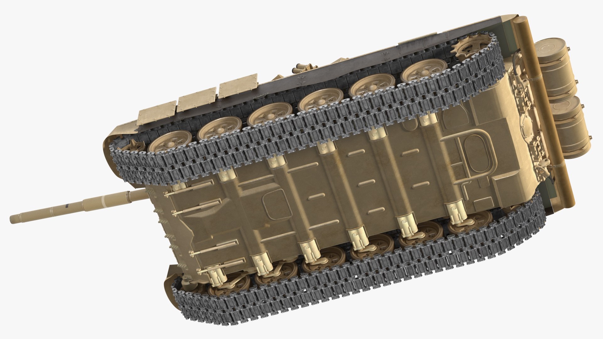 Russian Tank T-72B3 Sand Color Rigged 3D model - TurboSquid 2175118