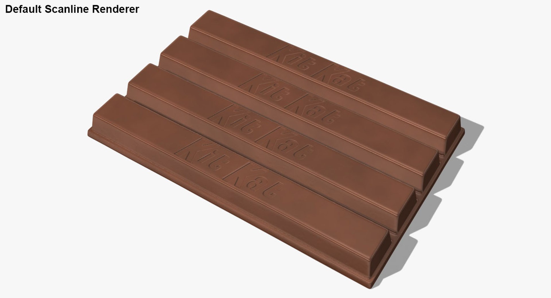 3ds Realistic Kit Kat Milk
