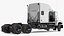 2025 Semi Truck White Rigged for Maya