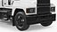 2025 Semi Truck White Rigged for Maya