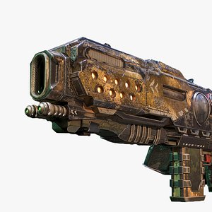 Hammervolt Heavy Assault Rifle 3D model