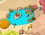 3D model Cartoon Style Floating Island -Spring -LOW POLY