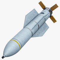 GBU-57 MOP Bomb White Prototype PBR