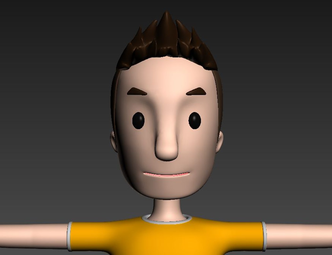 Soccer Player Character Cartoon Model - TurboSquid 1334124