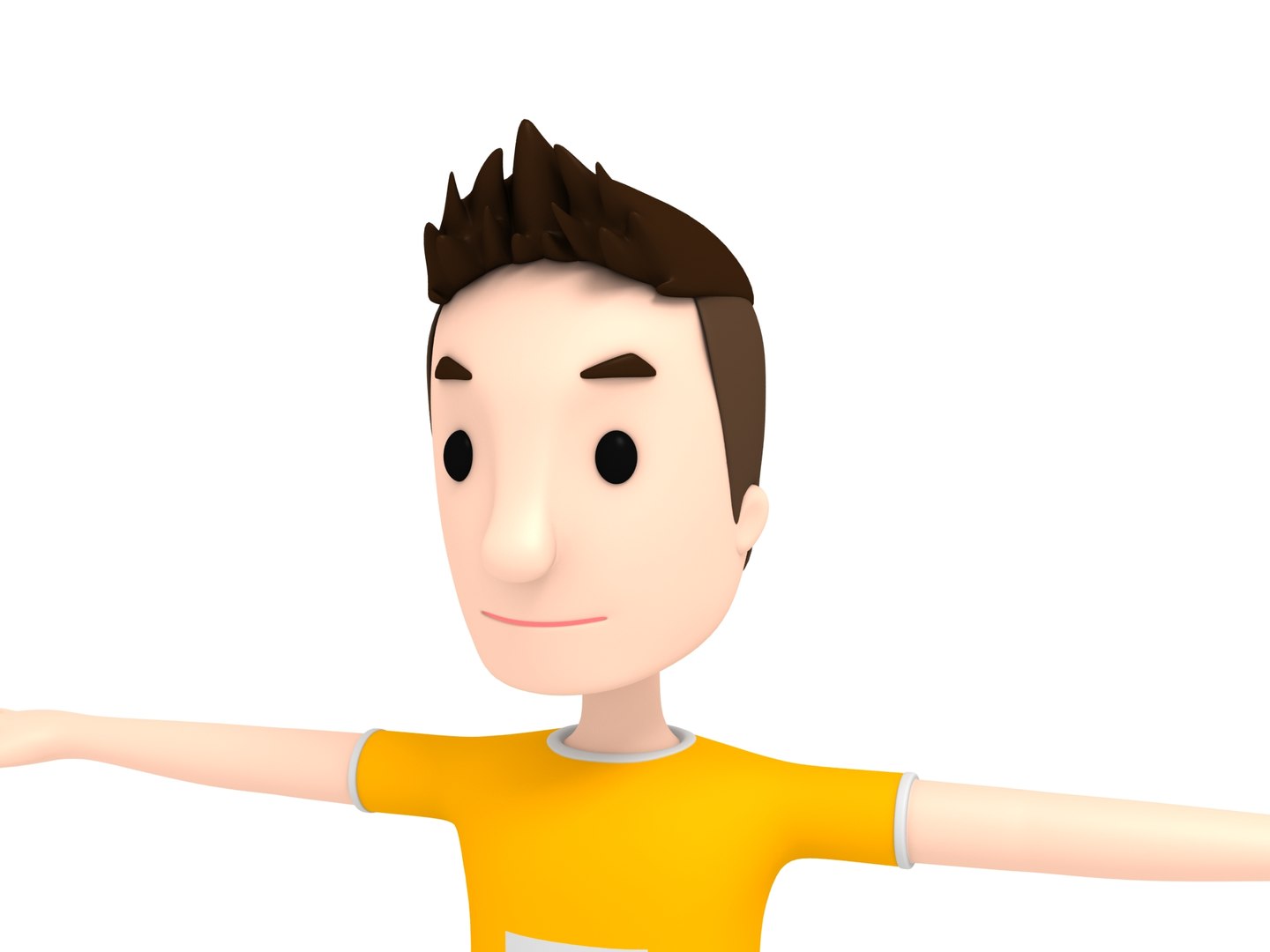 Soccer Player Character Cartoon Model - TurboSquid 1334124