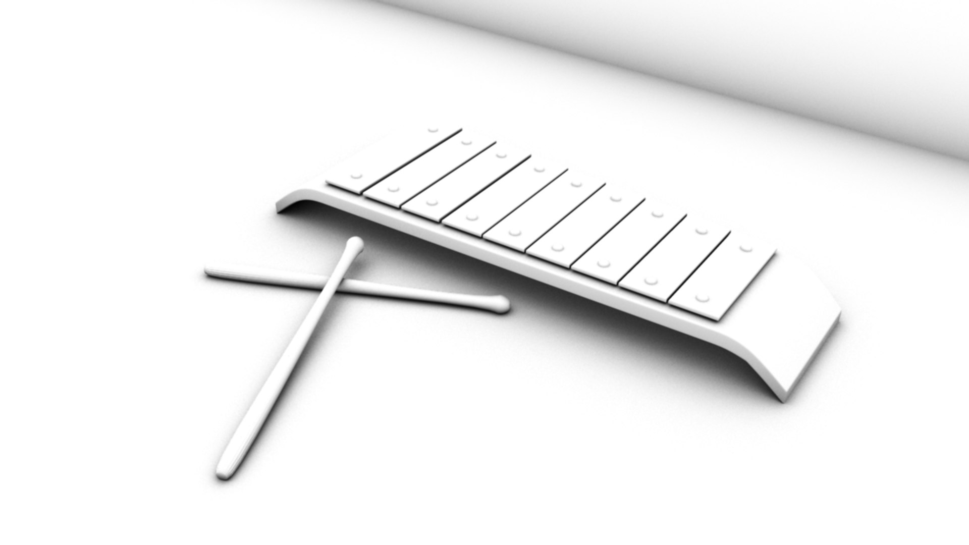 Xylophone Ambient Occlusion Ma