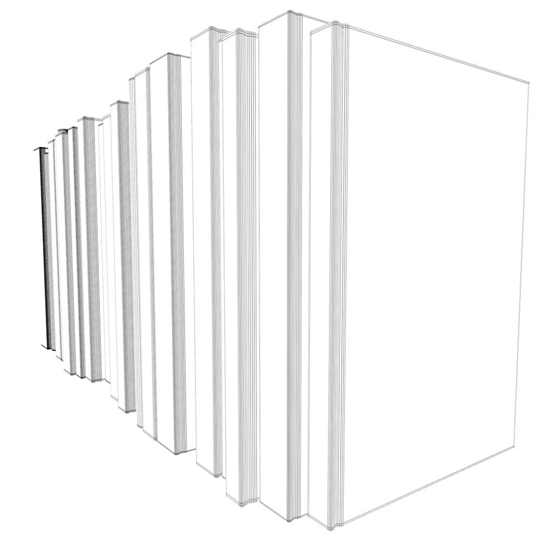 3D Stack Design Books - TurboSquid 1341226