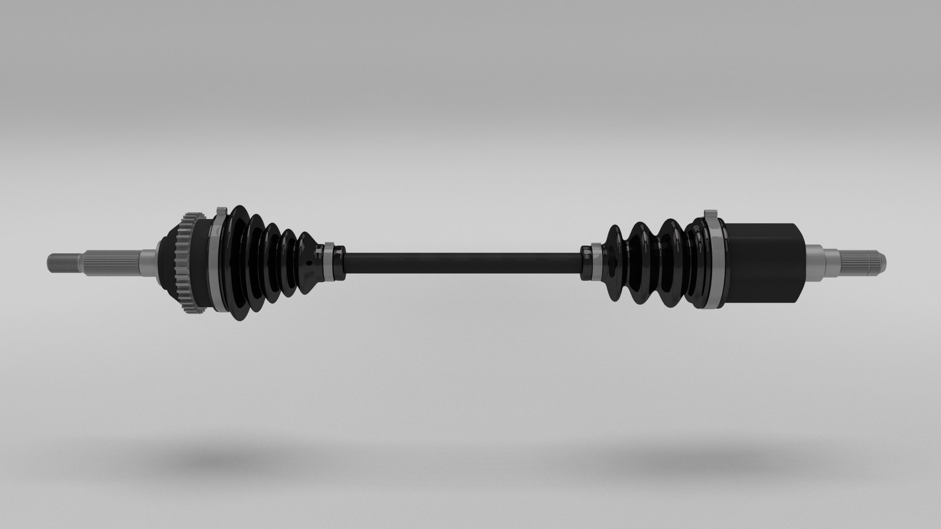 Half Shaft Parts 3d Obj