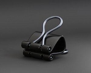 3D model Binder Clip 3d model