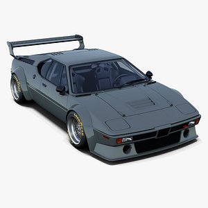 classic race car italdesign 3D
