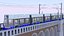 Tram di Zurigo sul viadotto