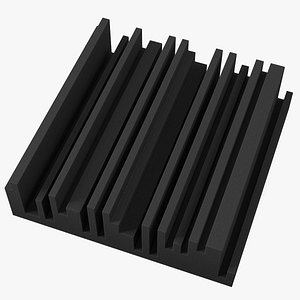 Sound Insulation Panel Black model